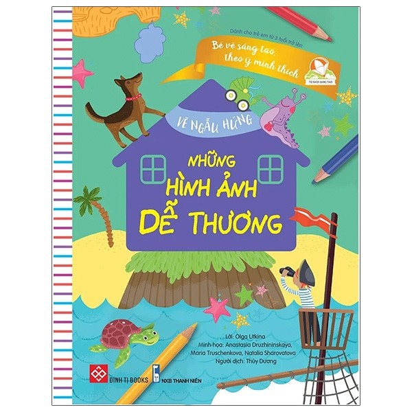 Sách-Vẽ Ngẫu Hứng - Những Hình Ảnh Dễ Thương