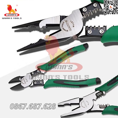 KÌM, KỀM CẮT NGHIÊNG  - 5”125mm - WS105BB 5 INCH, WYNNS TOOLS CHÍNH HÃNG