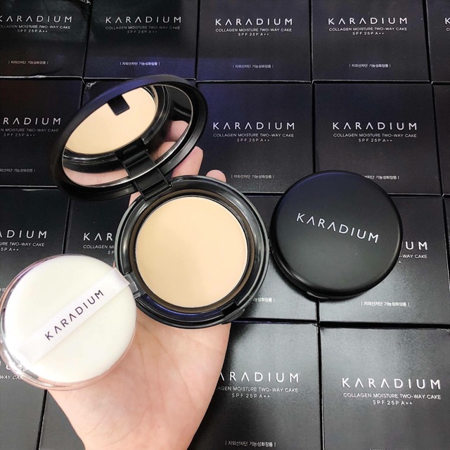 Phấn phủ Karadium Collagen Moisture Two-Way Cake SPF25 PA