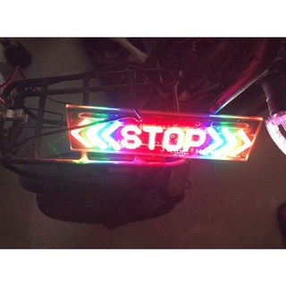 Đèn Led Chữ STOP Cảnh Báo Cho Xe