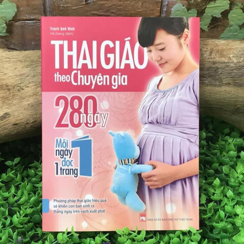 Sách - Thai giáo theo chuyên gia - 280 ngày, mỗi ngày đọc 1 trang [Minh Long]