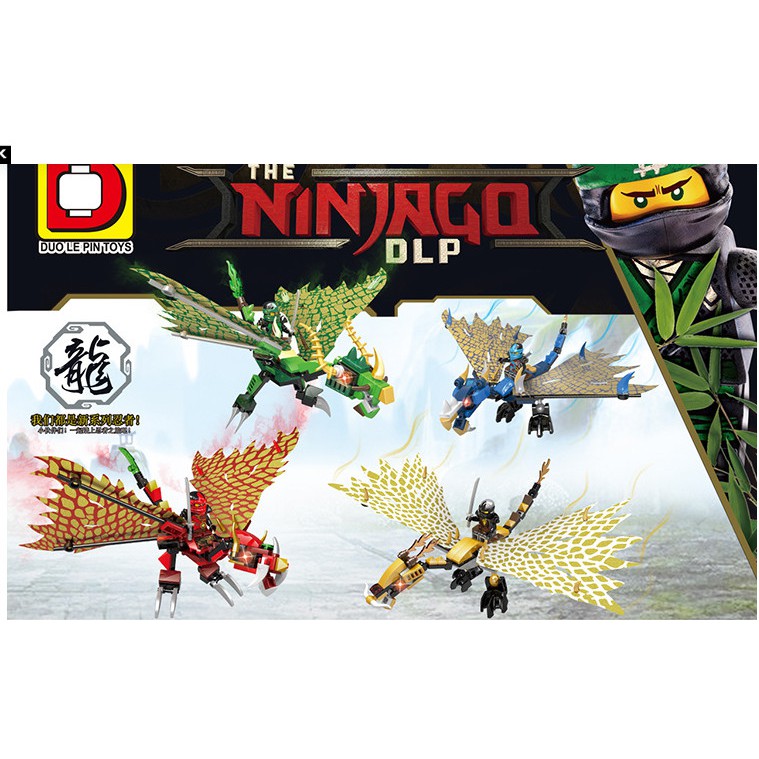 (SALE SẬP SÀN) Trò chơi phát triển trí thông minh cho bé trên 3 tuổi- lego ninjago hàng đẹp có hướng dẫn, màu sắc đẹp