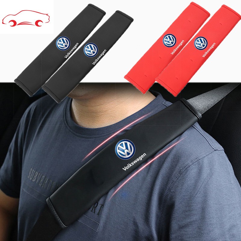 Vỏ Bọc Dây Đai An Toàn Cho Xe Hơi Volkswagen Golf Polo Jetta Beetle Passat Scirocco Tiguan Vento