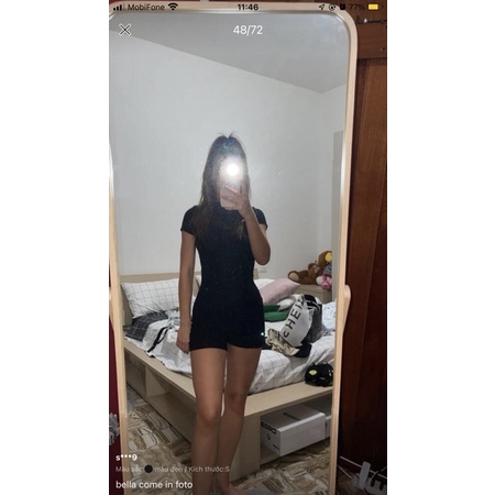 ✨Áo liền quần dây kéo gân trơn✨ | BigBuy360 - bigbuy360.vn