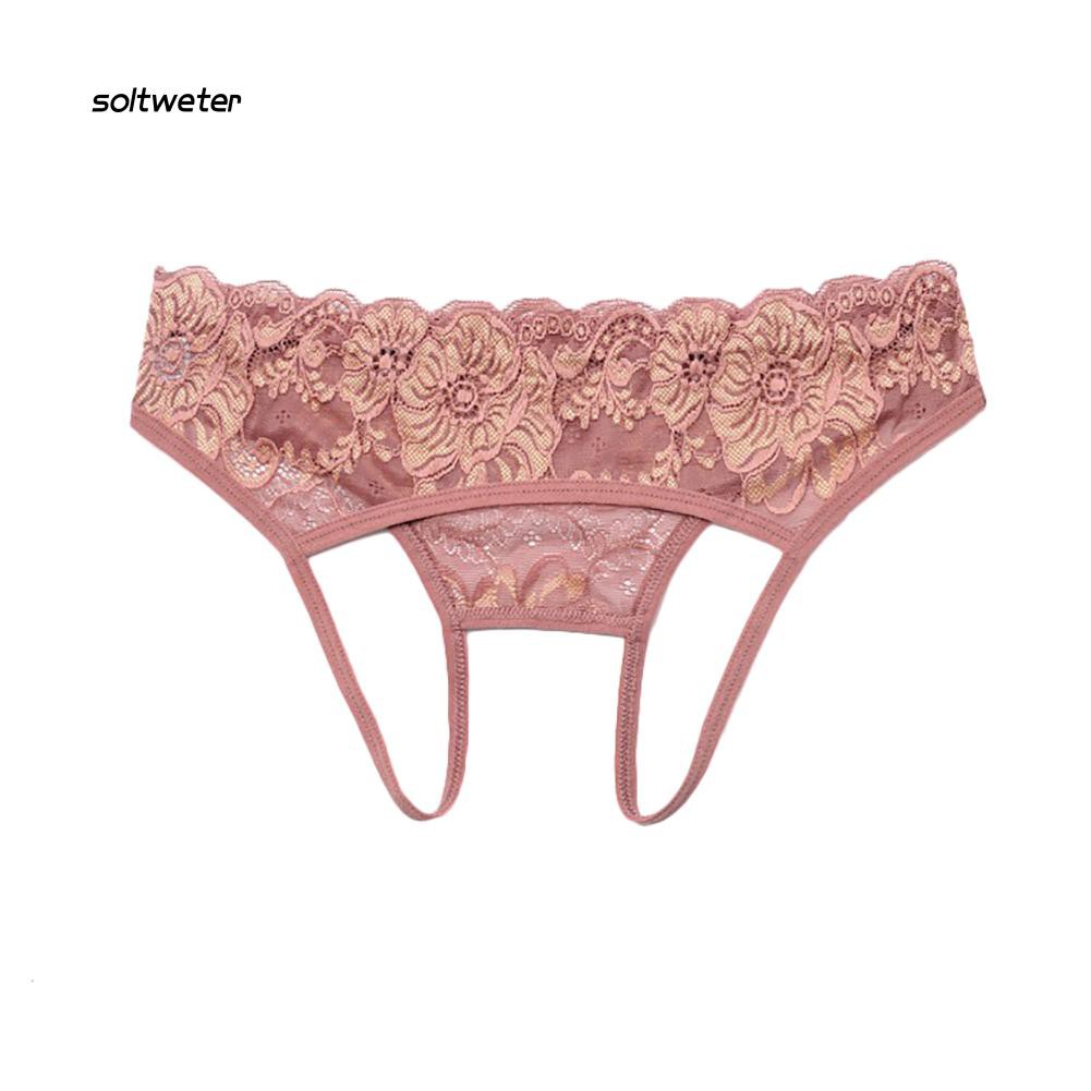 Quần lót ren lọt khe hở mông quyến rũ cho nữ