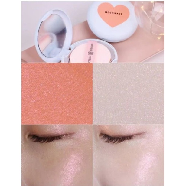 Phấn phủ Bắt Sáng 16 Brand Sixteen Mochi Pact(590k)