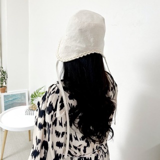 Nón viền hoa nữ tính Modleaf Charming hat Hàn Quốc