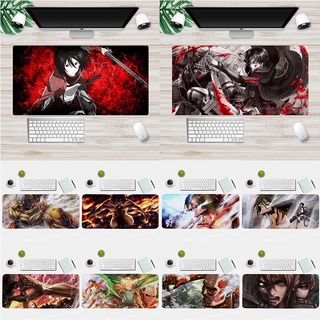 Tấm Lót Chuột Khổng Lồ 30x60cm In Hoạt Hình Attack On Titan Nhật Bản