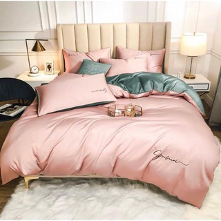Bộ Chăn Ga GỐI LỤA TENCEL SUMOI Phối Màu