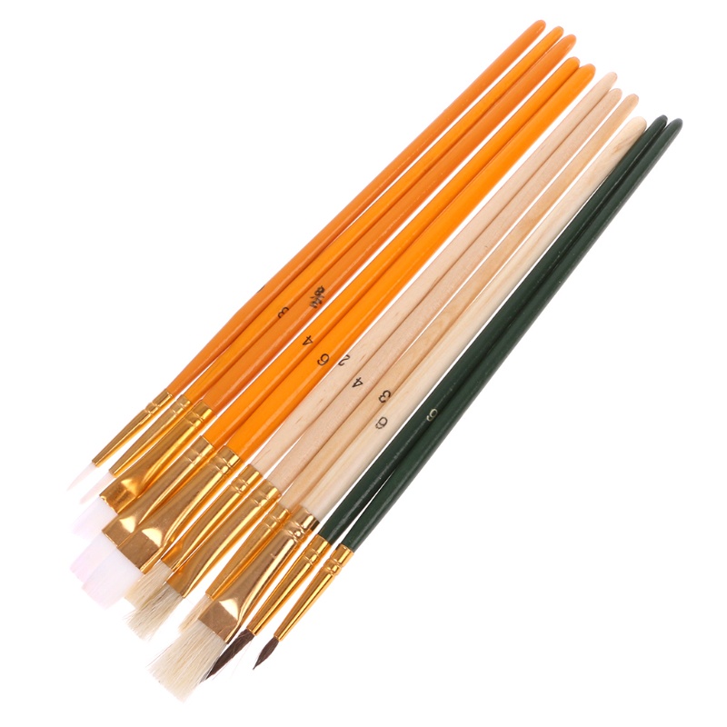 Set 25 Cọ Vẽ Tranh Sơn Dầu Chuyên Nghiệp