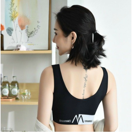 MẪU MỚI-Áo bra tập gym, yoga dáng croptop cá tính #W