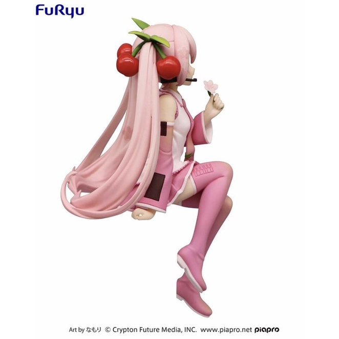 Mô Hình Figure Nhân Vật Anime Piapro Characters, Hatsune Miku, Noodle Stopper Figure, Sakura, 2022 (FuRyu) chính hãng