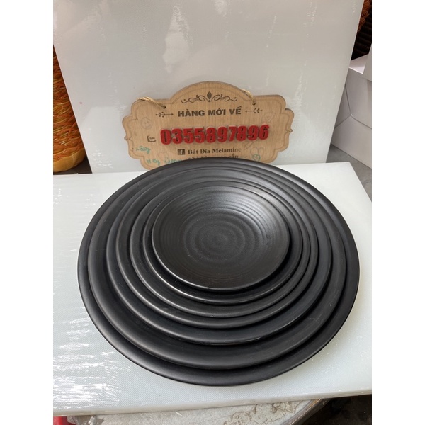 Đĩa Tròn Melamine 15cm