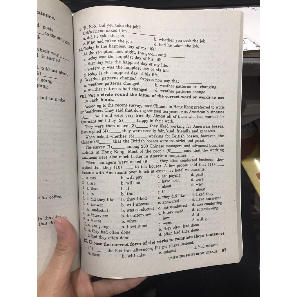 Sách Bài tập tiếng anh 10 có đáp án ( chỉnh lý và bổ sung tái bản năm 2015 )