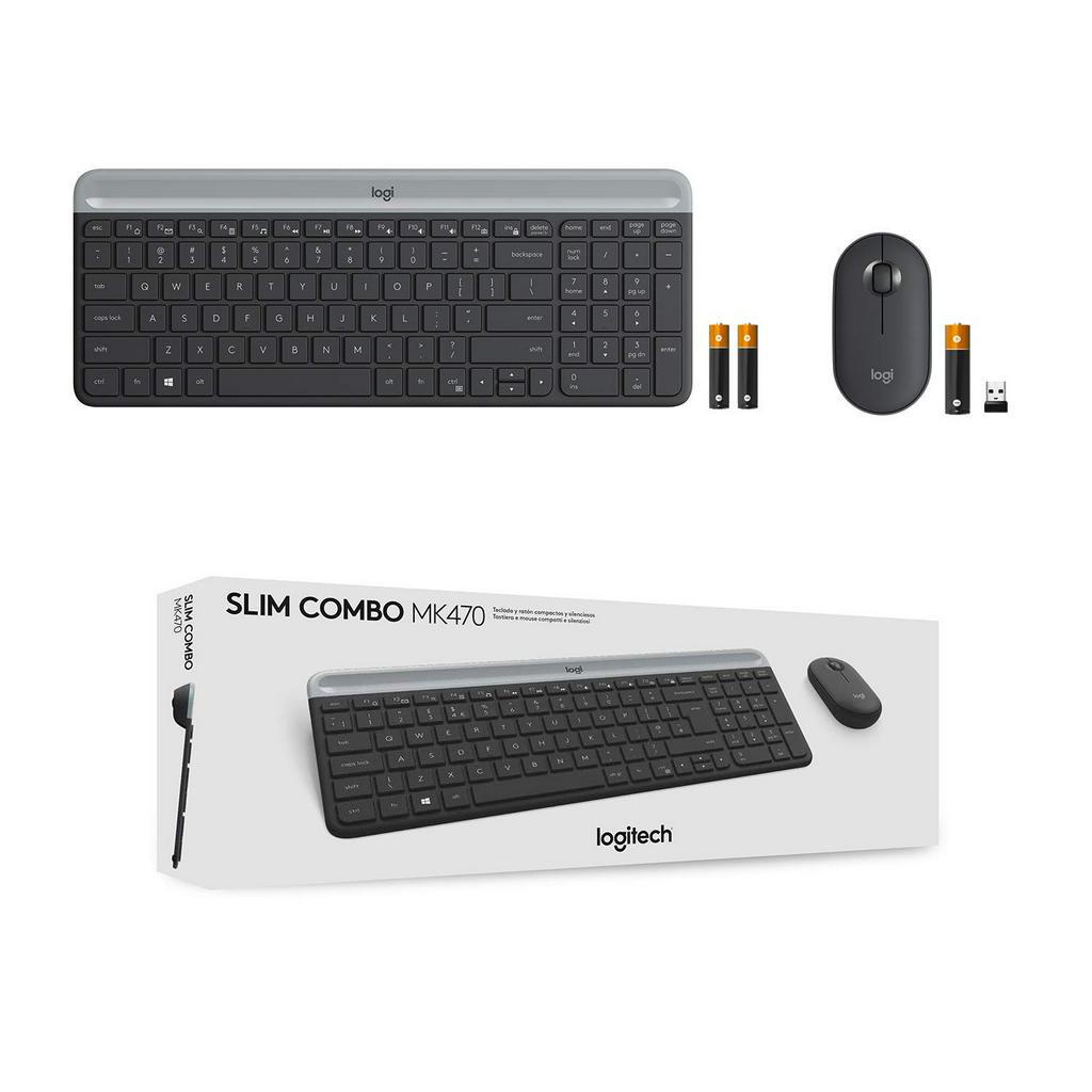 [Chính hãng] Bộ bàn phím và chuột Logitech MK470 - Bảo hành chính hãng 12 Tháng