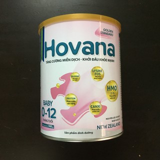 Sữa Hovana Baby - Tăng Cường Miễn Dịch - 900gr