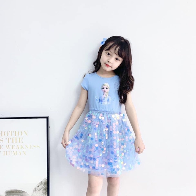 Váy elsa cho bé