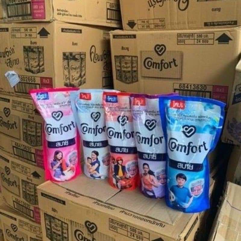 Nước xả vải Comfort Thái làm mềm vải siêu đậm đặc (580ml)