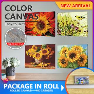 Tranh vải canvas trang trí hình hoa ( không kèm khung )