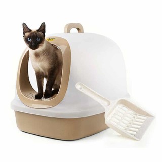 NHÀ VỆ SINH AG+ DÀNH CHO MÈO ( 53X38X38)