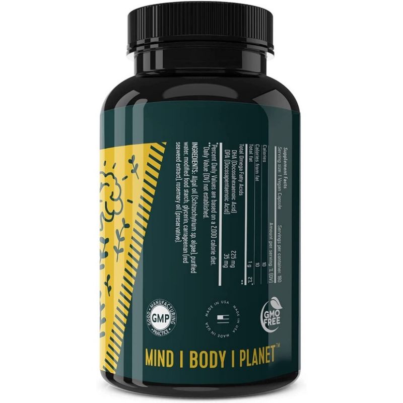 Tinh Chất Dầu Tảo Biển Omega-3 Vegan Chống Lão Hóa Đẹp Da Sáng Mắt Freshfield 180v