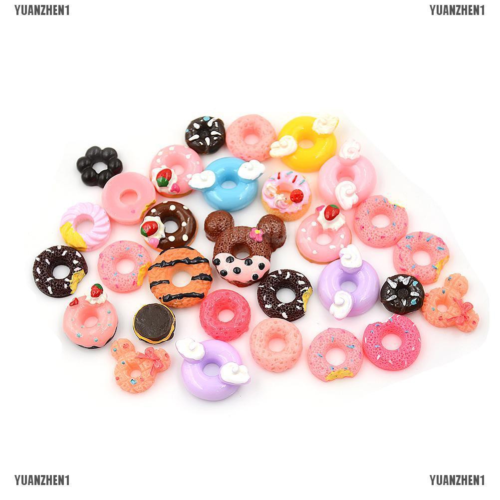 30 Đồ trang trí Thức Ăn Dùng Trang Trí Nhà Búp Bê YUANZHEN1} 1: 12