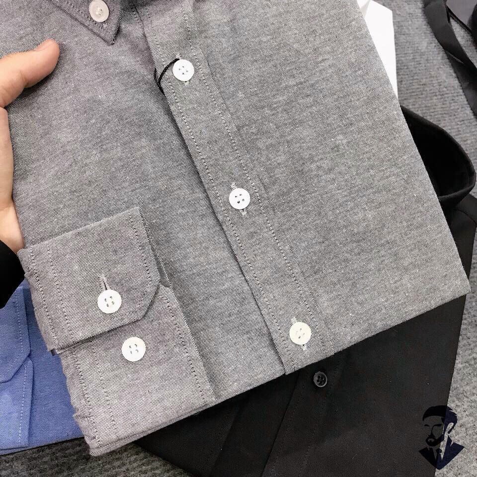 [HÀNG LOẠI 1] ÁO Sơ Mi Nam Oxford dài tay kiểu dáng Hàn Quốc dáng ôm cổ bẻ cao cấp full hộp | BigBuy360 - bigbuy360.vn