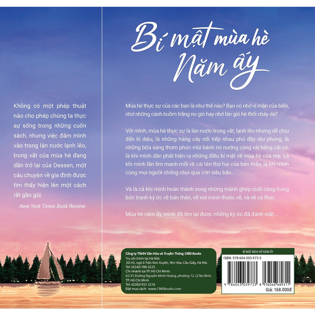 Sách - Bí Mật Mùa Hè Năm Ấy + tặng bookmark