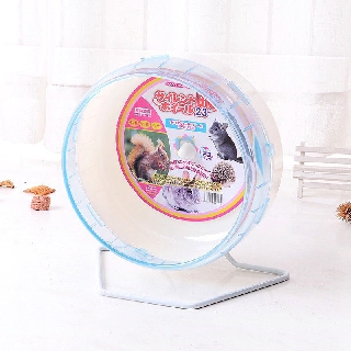 wheel silent 23cm kèm đế dành cho hamster/nhím/fat tail/sóc