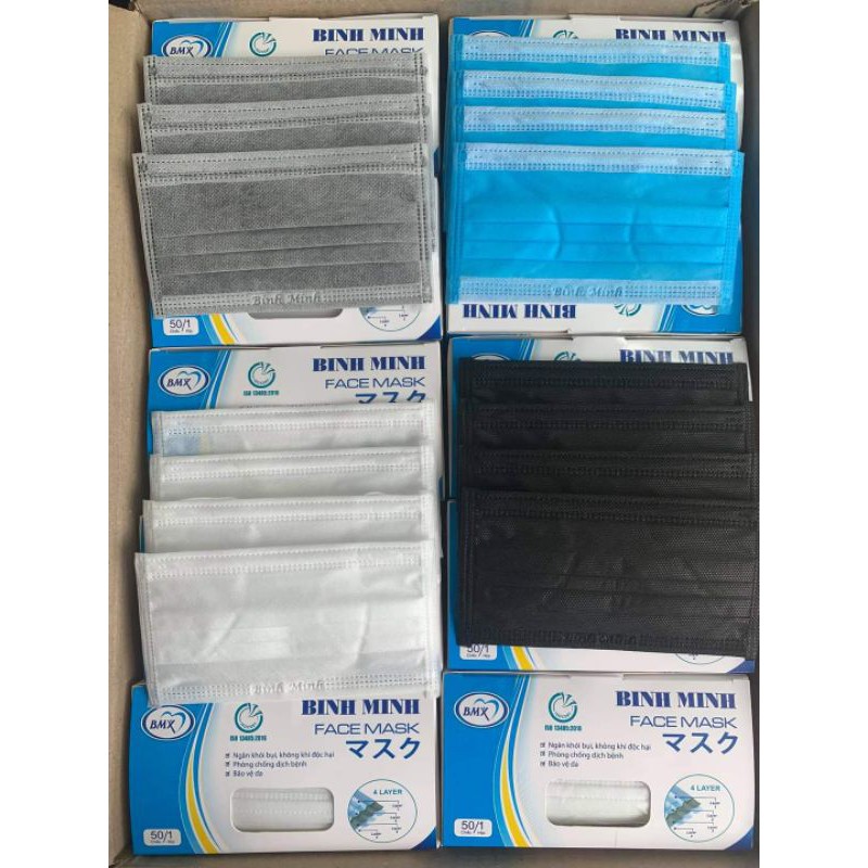 Combo 30c khẩu trang y tế 4 lớp ( đóng túi sịn sò) | WebRaoVat - webraovat.net.vn