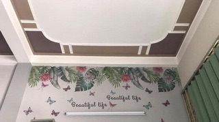 Decal tán lá nhiệt đới
