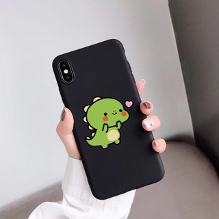 ỐP IPHONE - Ốp LƯNG - Hot Dẻo - M691 Khủng long đáng yêu