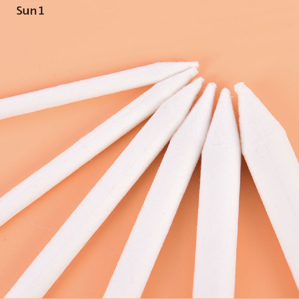 Bộ 6 Que Màu Trắng Dùng Vẽ Phác Thảo Nghệ Thuật