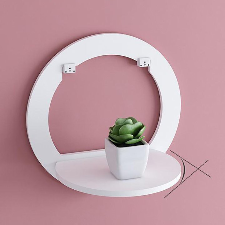 Kệ tròn treo tường trang trí