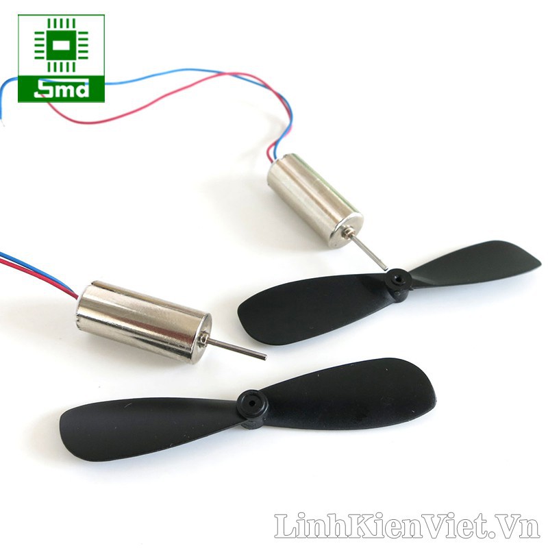Cặp động cơ Coreless JS716 kèm cánh quạt