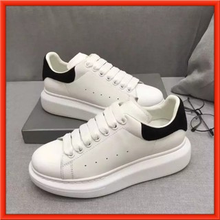 Giày cặp đôi thể thao nam nữ màu trắng gót đen, size 36-43 [FULL HỘP + BILL]