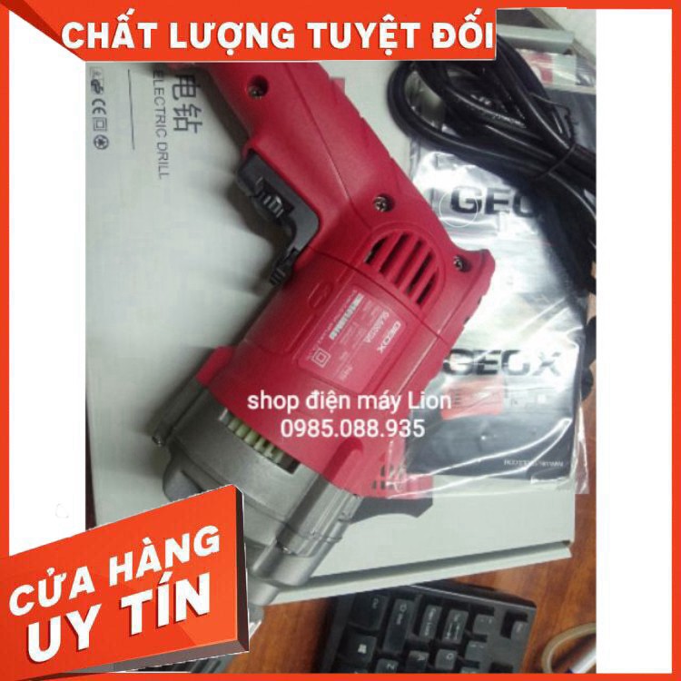 Máy khoan vít đầu 10 GEOX GL60013A chính hãng 100% dây đồng