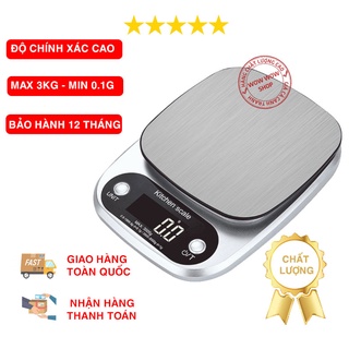 Cân tiểu ly điện tử nhà bếp ebalance kitchen scale 0.1g max 3kg