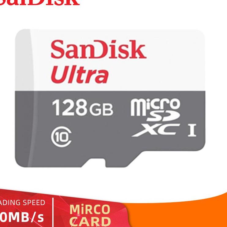 SANDISK Thẻ nhớ Micro SD 32/256GB/Ultra Class10 80Mbps màu trắng