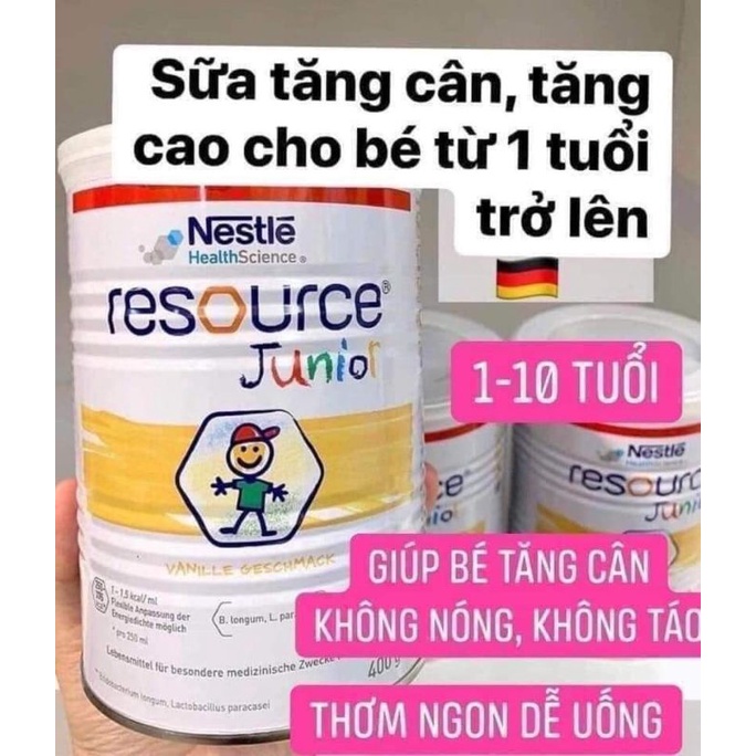 Sữa tăng cân Resource Junior nội địa Đức 400g
