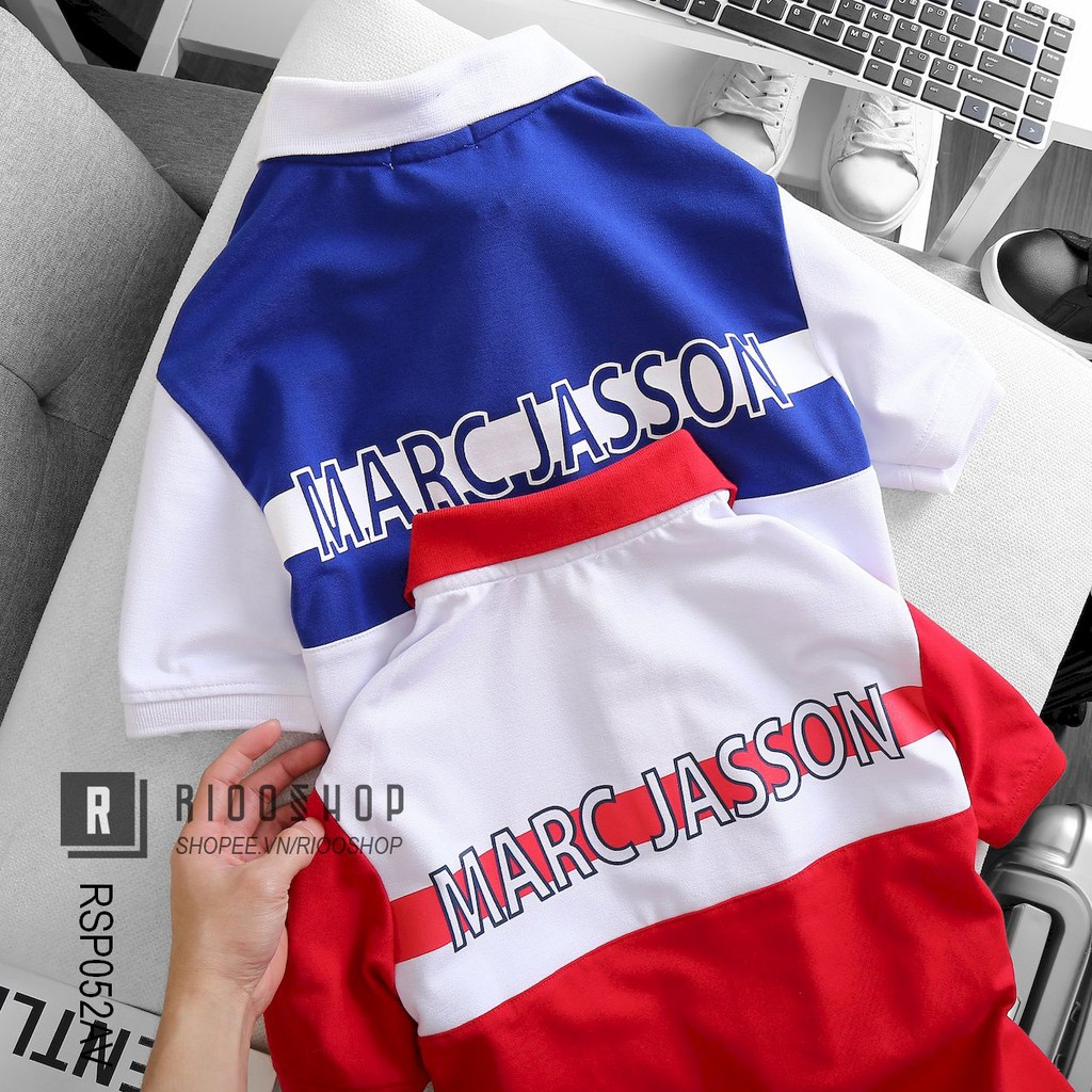 Áo thun có cổ nam cực đẹp Marc phối 2 màu RSP052AV - áo phông nam ngắn tay Riooshop | BigBuy360 - bigbuy360.vn