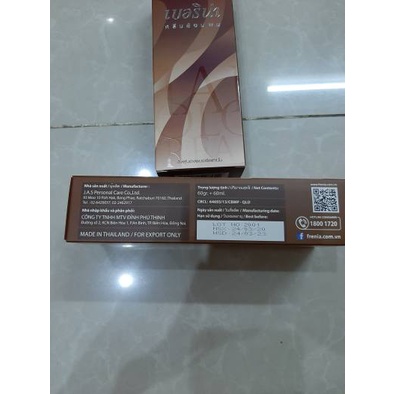 1 hộp nhuộm FRENIA A13 nâu hạt dẻ của Thái Lan