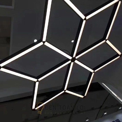 Đèn trần🔥FREESHIP🔥Đèn led thả trần 0,6m 24W trang trí văn phòng