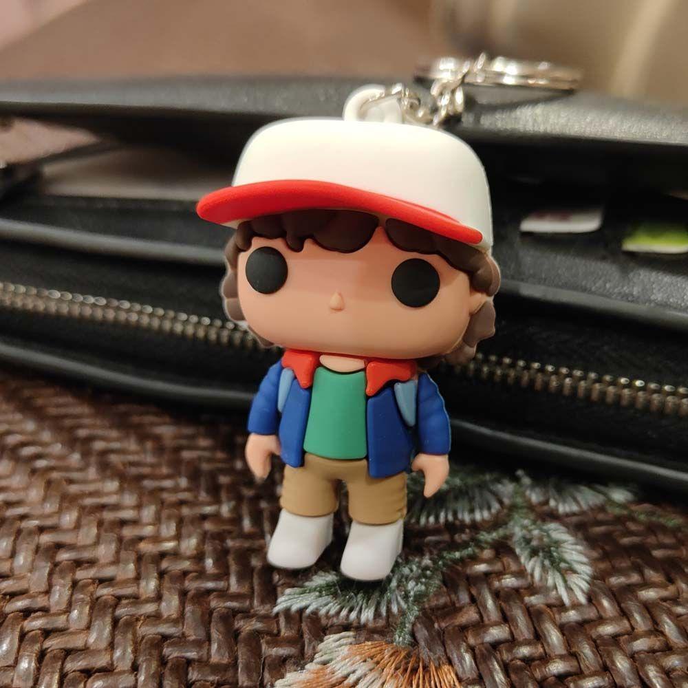LANFY Móc Khóa Mặt Hình Nhân Vật Phim Stranger Things