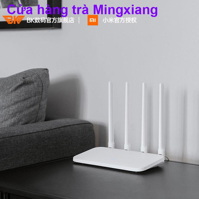 Bộ định tuyến Millet 4C tín hiệu ăng ten độ lợi cao mạnh hơn wifi gia đình tốc độ cao xuyên tường sinh viên băng thông r