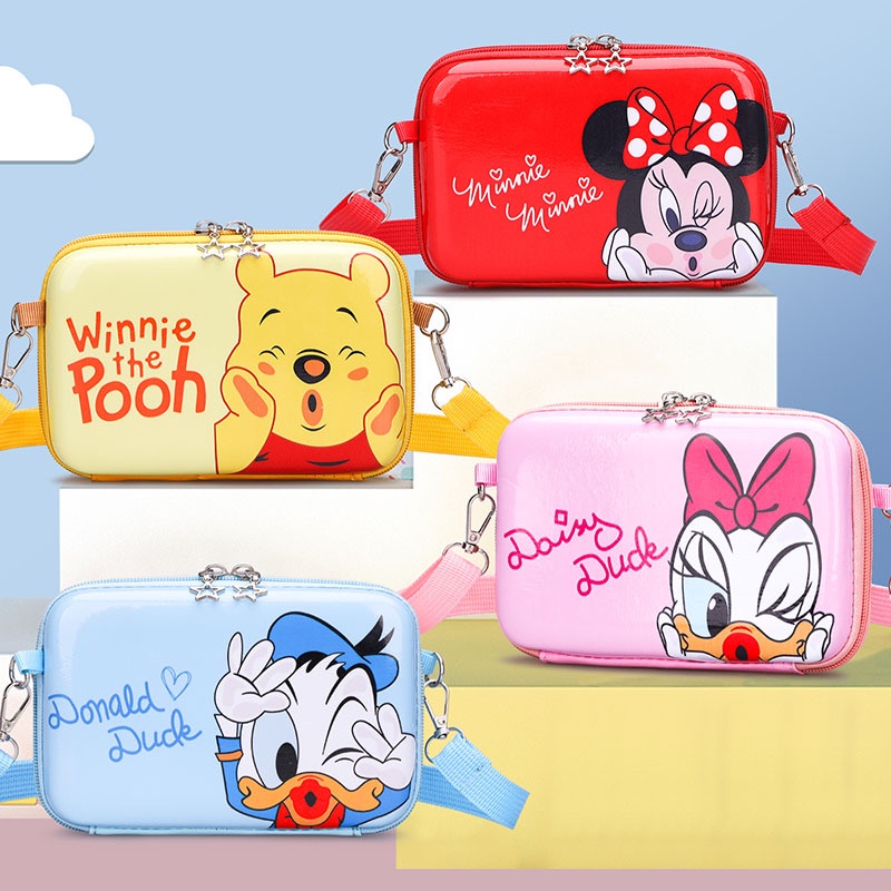 Balo Cỡ Lớn Chống Thấm Nước Nhiều Ngăn Hình Chuột Mickey Vịt Donald Thời Trang Cho Trẻ Em