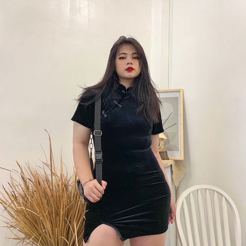 Sườn xám moon dress (quần áo bigsize)