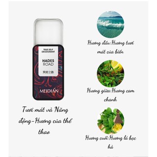 Nước hoa khô nam tính combo 3 mùi chính hãng Median lưu hương 12 tiếng