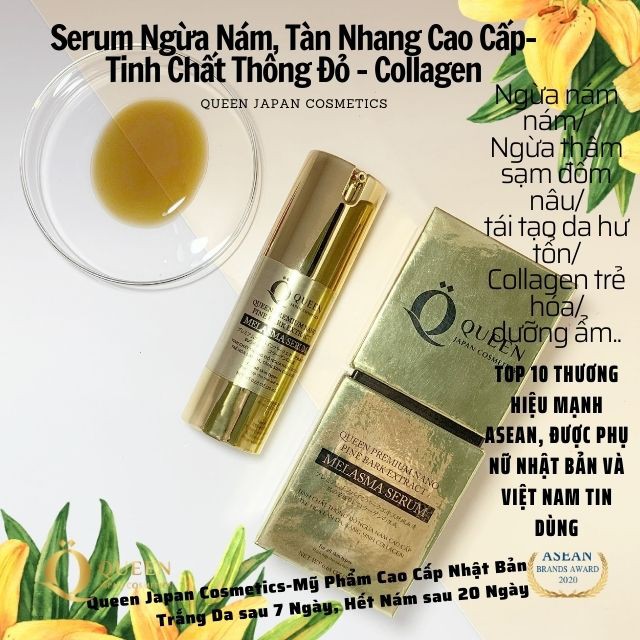 Tinh chất dưỡng da-Serum căng bóng Queen Japan_Serum