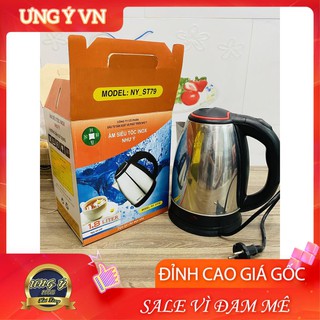 Ấm siêu tốc inox như ý 1.8L